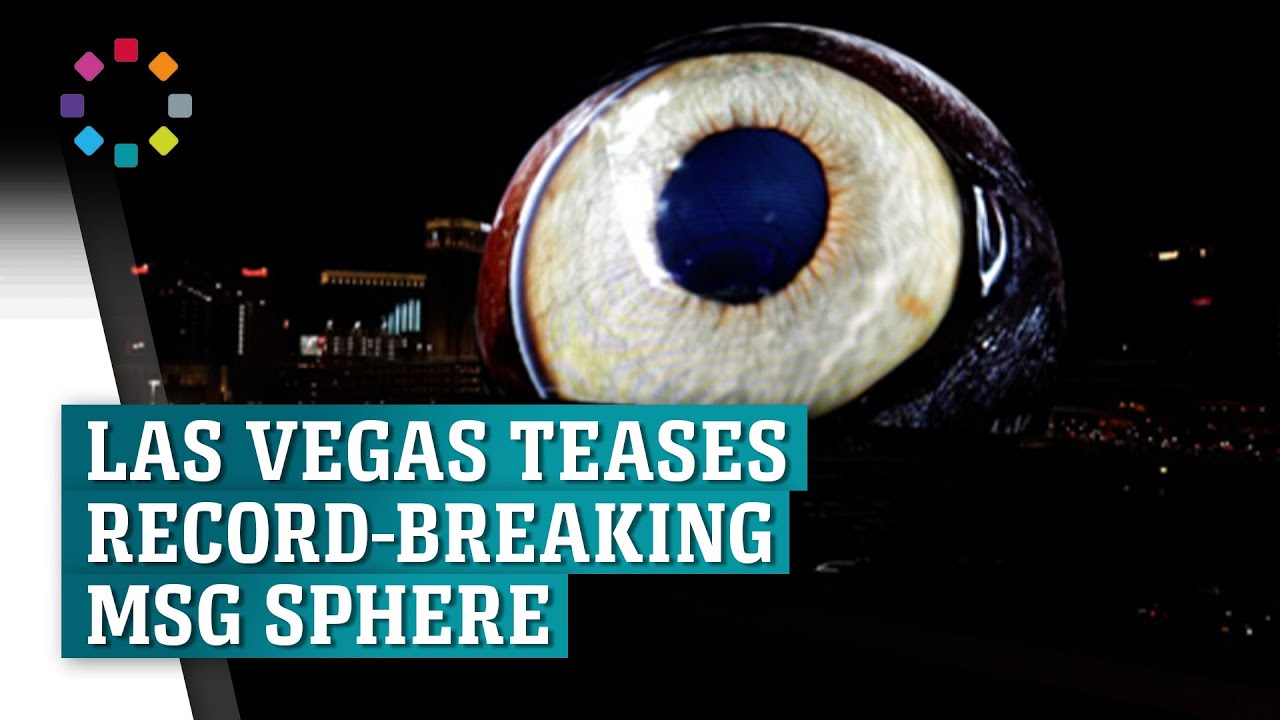 Las Vegas Teases Record-Breaking MSG Sphere with Spectacular Display